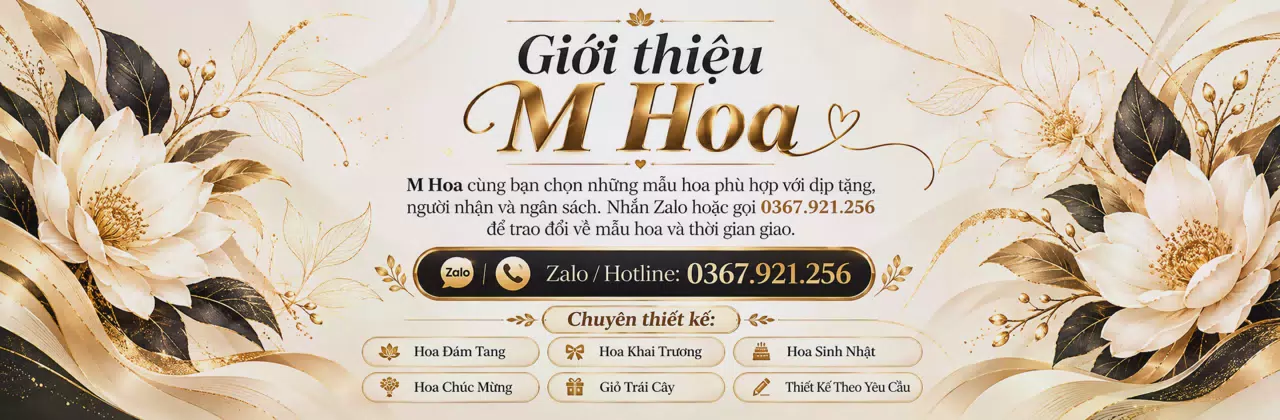 Ảnh bìa Shop hoa tươi Xã Ninh Điền Tây Ninh - Gói ghém những lời muốn gửi